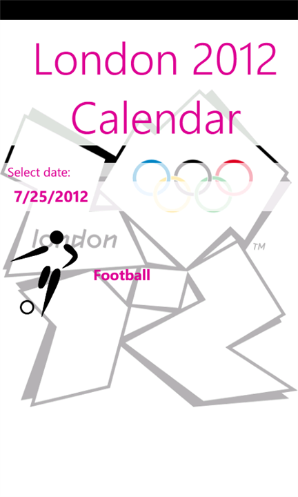 Olympijské hry 2012: mobilní aplikace