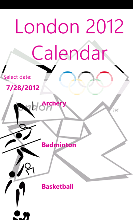 Olympijské hry 2012: mobilní aplikace