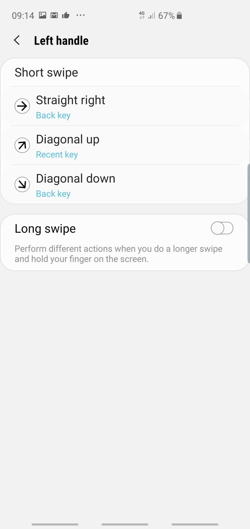 One Hand Operation +