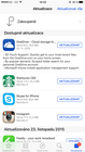 OneDrive aktualizace iOS