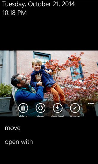 OneDrive pro Windows Phone 4.4.0.0