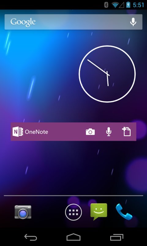 OneNote pro Android