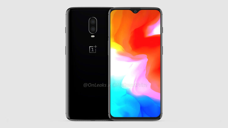 OnePlus 6T render