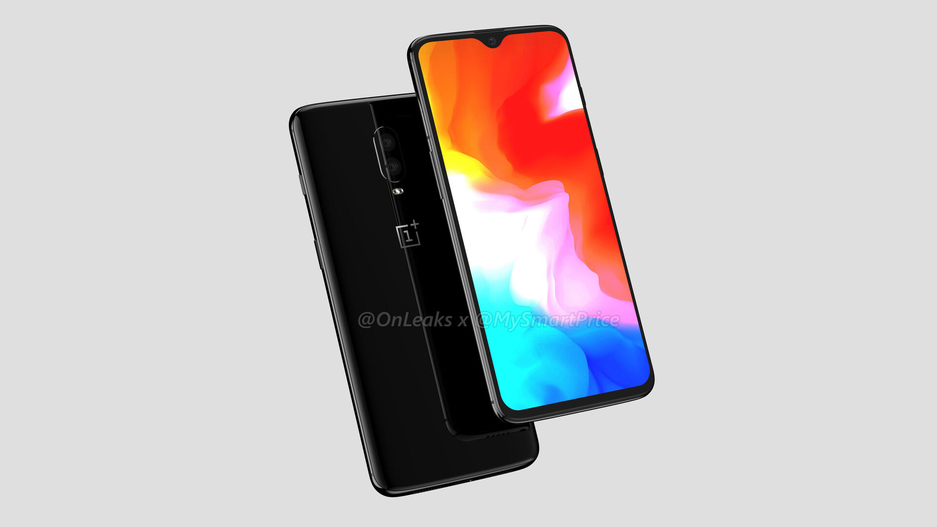 OnePlus 6T render