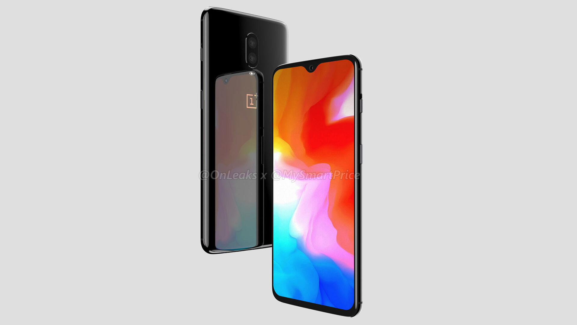 OnePlus 6T render