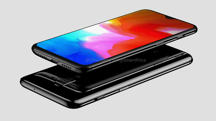 OnePlus 6T render