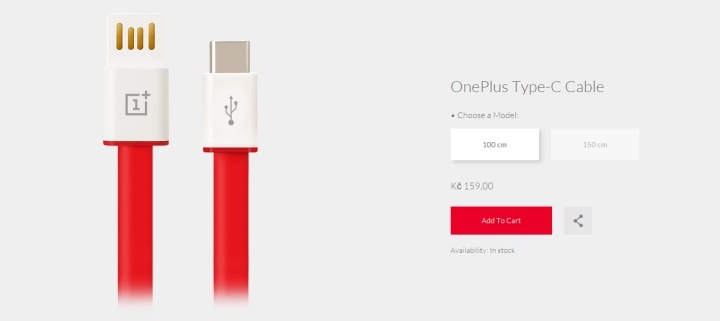 OnePlus USBC kabel