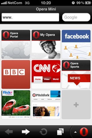 Opera Mini 6