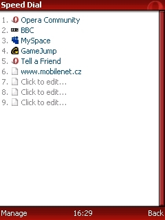 Opera Mini v nové verzi 4.1 beta