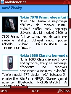 Opera Mini v nové verzi 4.1 beta