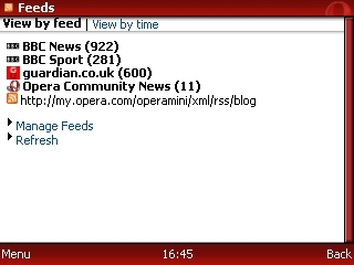 Opera Mini v nové verzi 4.1 beta