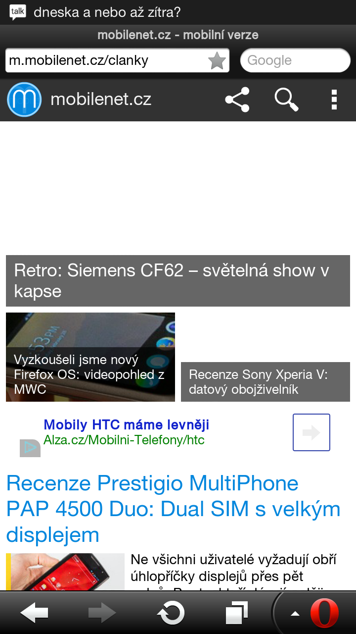 Opera Mobile 12