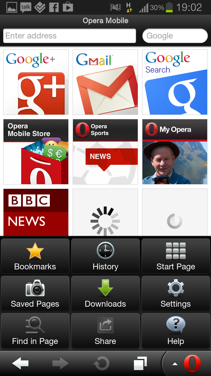 Opera Mobile 12