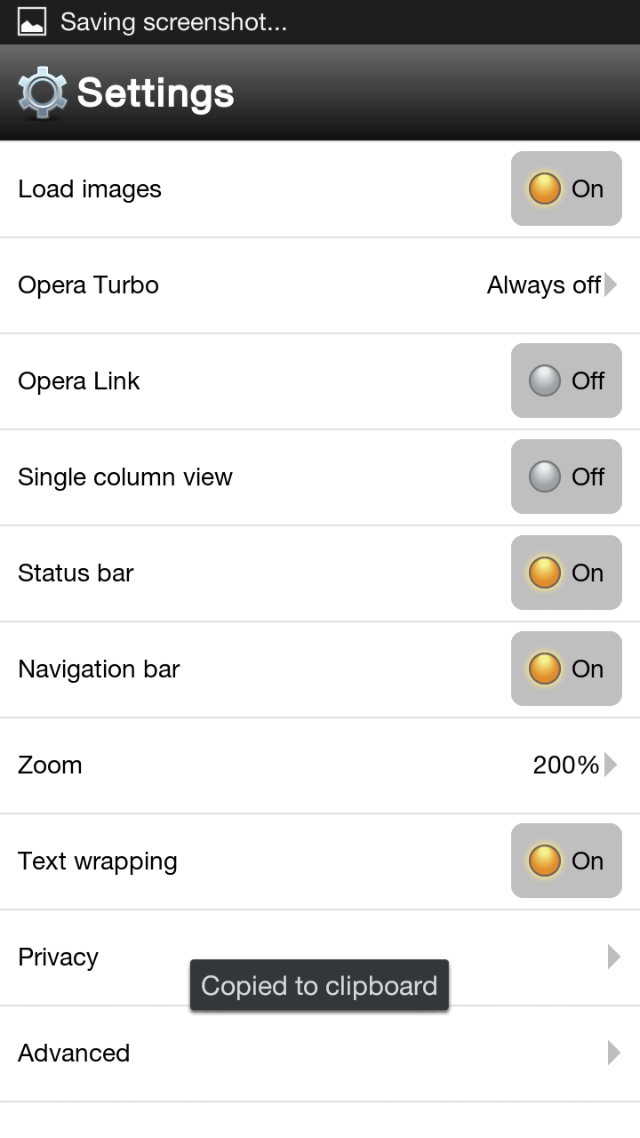 Opera Mobile 12