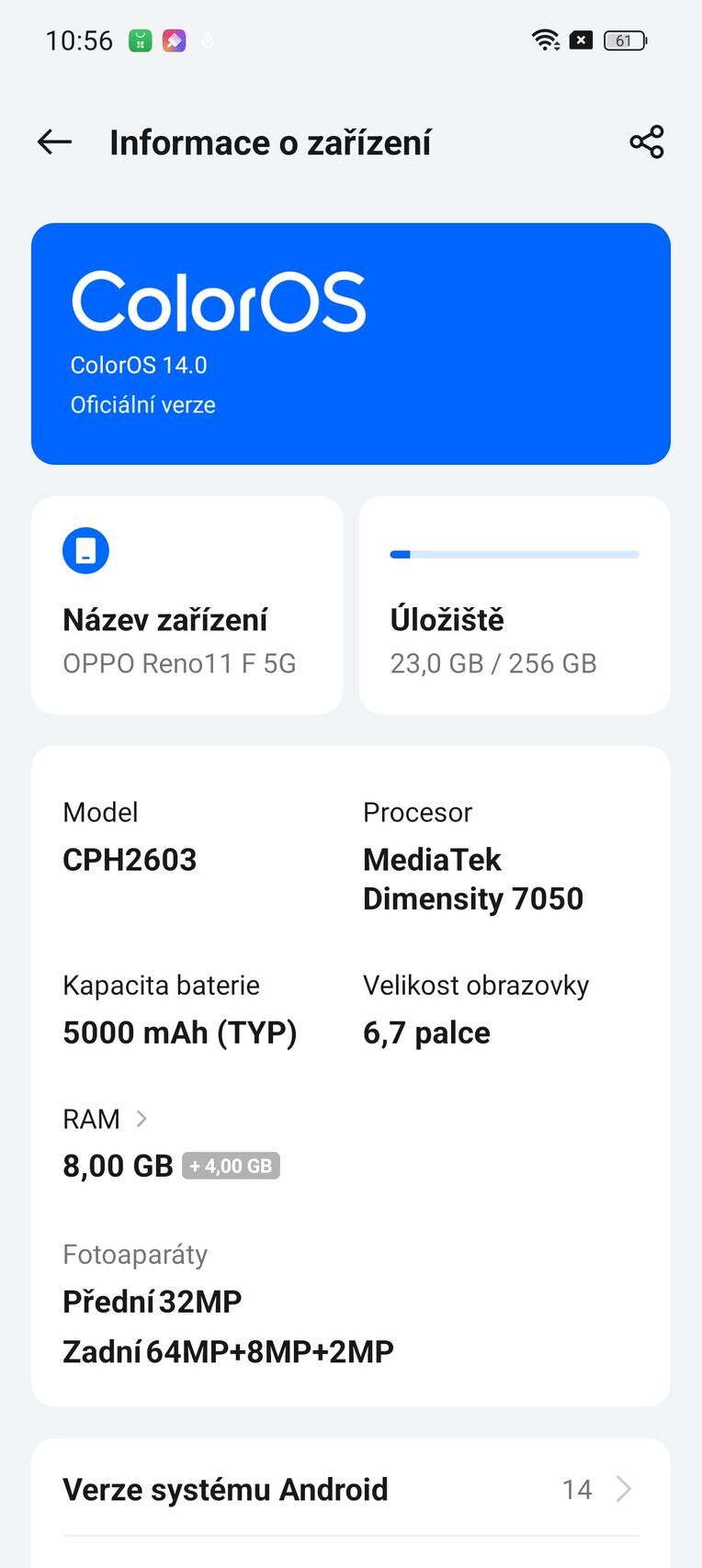 Oppo Reno11 F