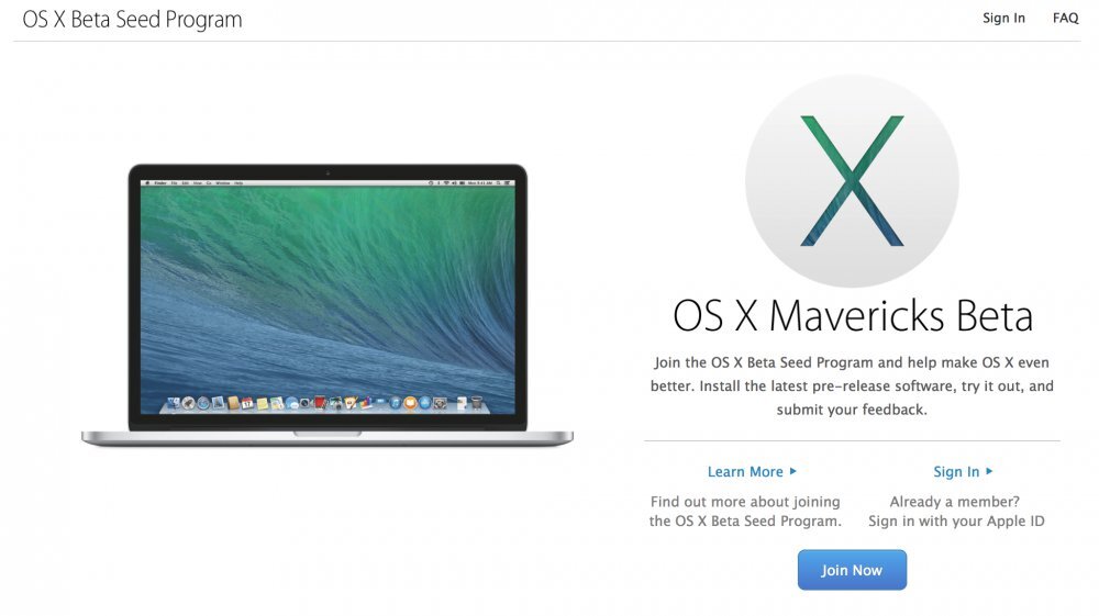 OS X Beta Seed Program