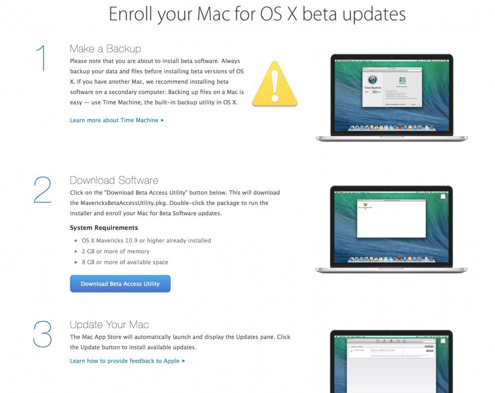 OS X Beta Seed Program