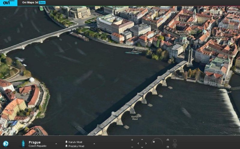 Ovi Mapy 3D