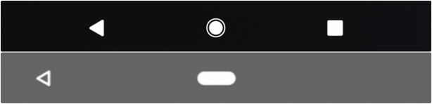 Ovládání gesty v Androidu P