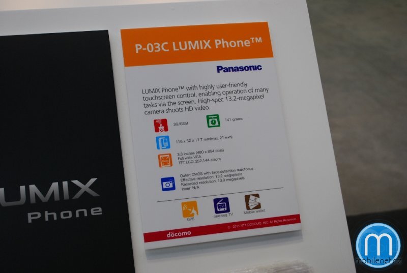 Panasonic P-03C LUMIX