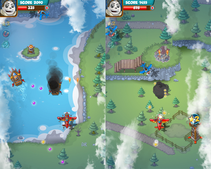 Panda Commander Air Combat