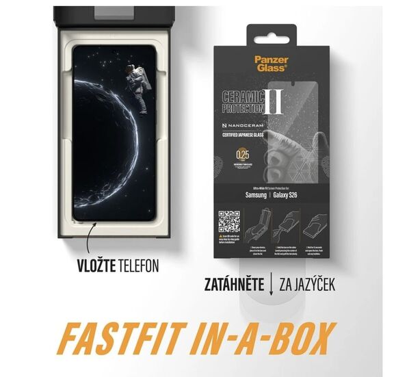 PanzerGlass Ceramic II - Fast-in-box