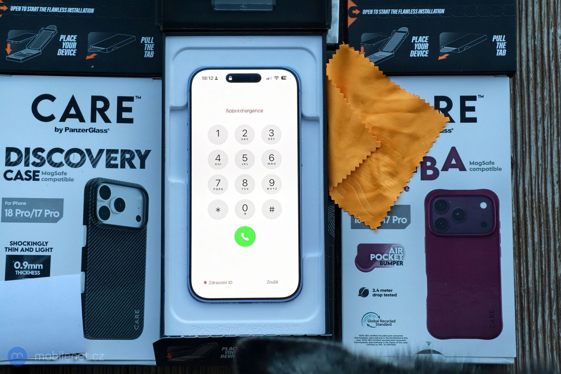 PanzerGlass příslušenství pro iPhony 18 Pro (Max)