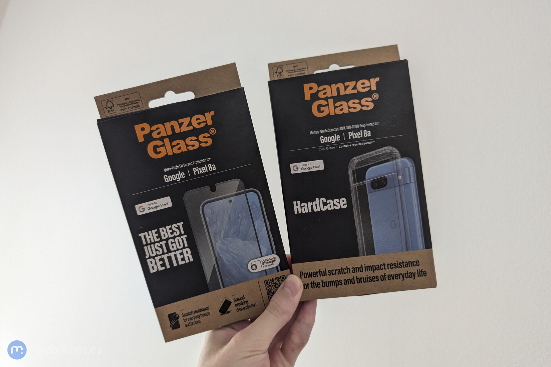 PanzerGlass pro Google Pixel