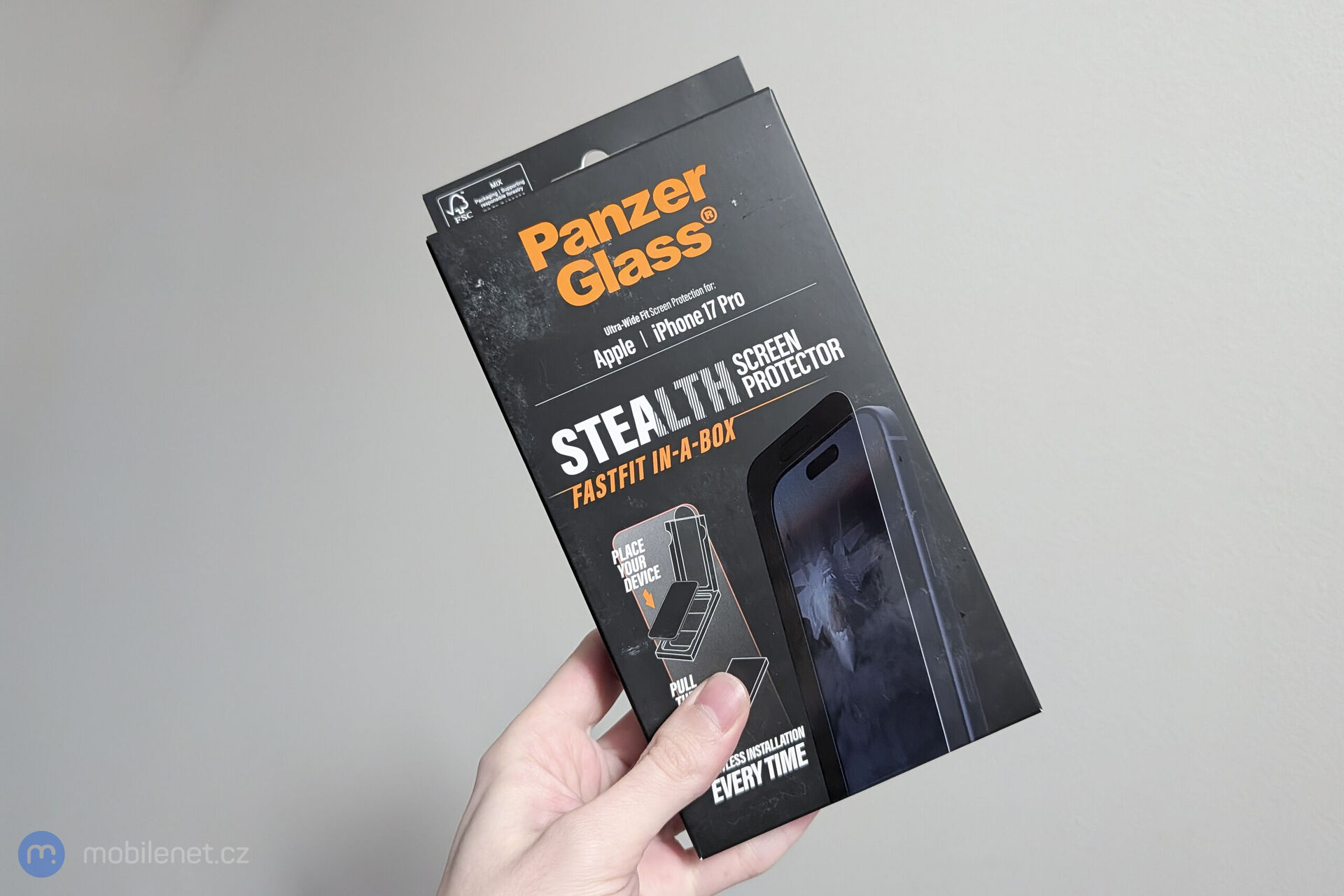 PanzerGlass Screen Protector Fastfit In-A-Box
