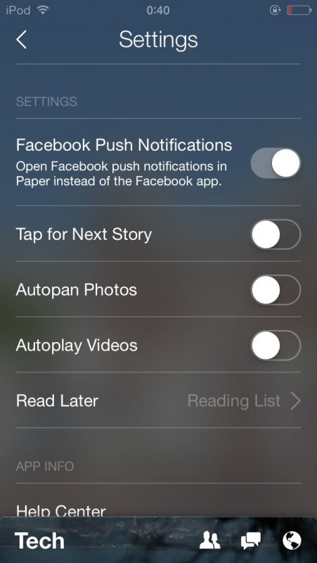 Paper - stories from Facebook