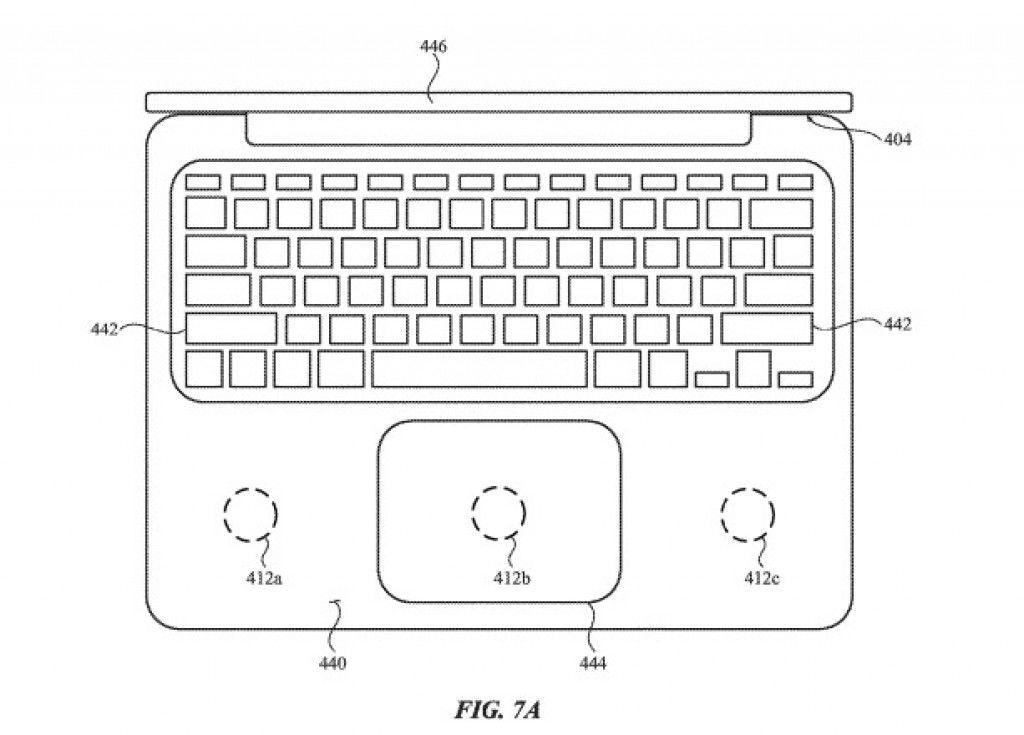 Patent Applu - schéma MacBooku