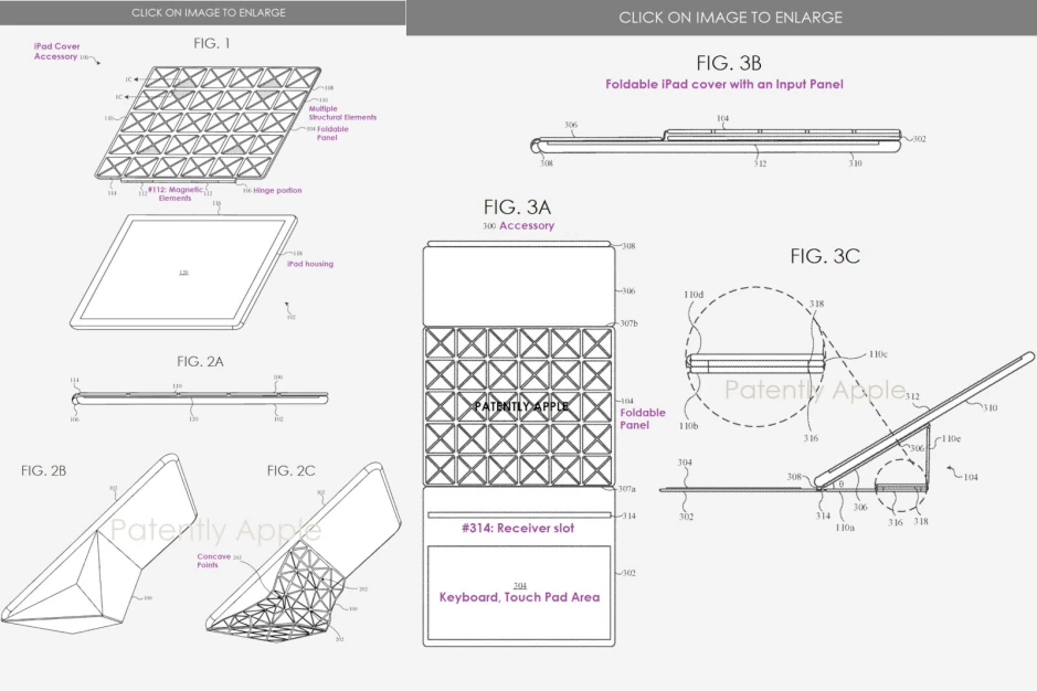 Patent iPad pouzdro