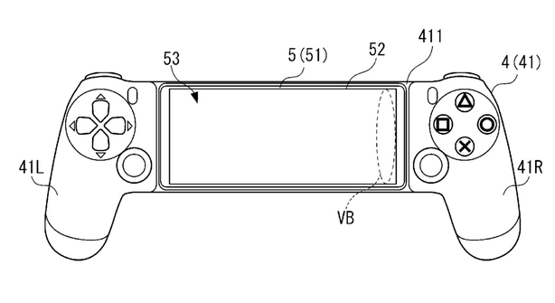 Patent ovladač PlayStation