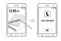Patent pro psané příkazy na zamykací obrazovce Galaxy Note