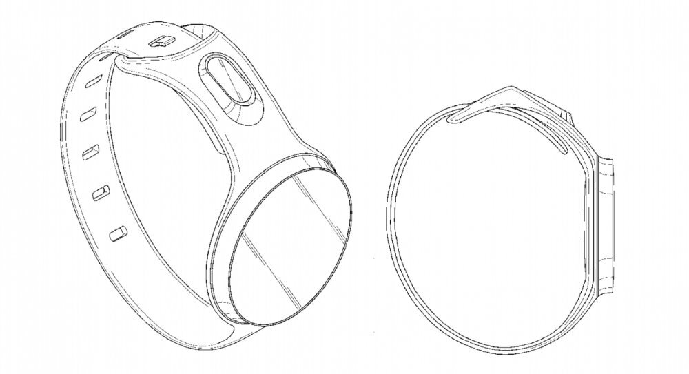 Patent Samsungu na kulaté hodinky