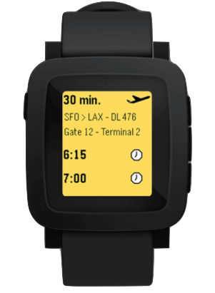 Pebble smartwatch