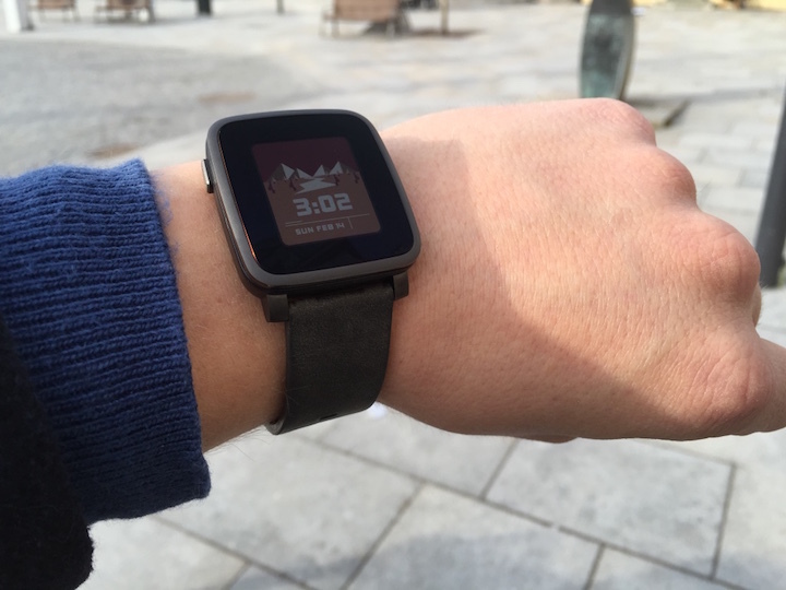Pebble Time Steel