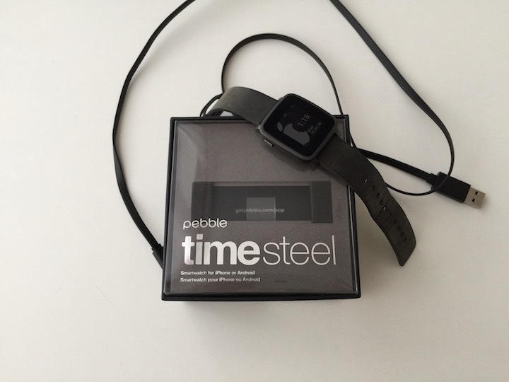 Pebble Time Steel