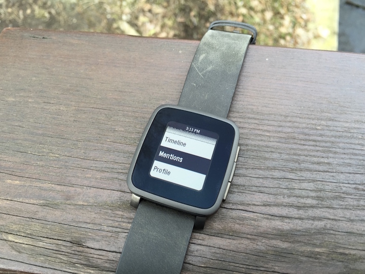 Pebble Time Steel
