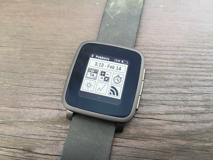 Pebble Time Steel