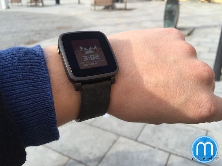 Pebble Time Steel