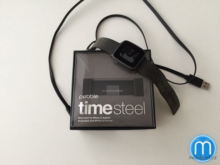 Pebble Time Steel