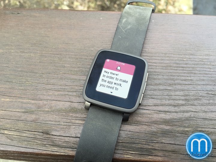 Pebble Time Steel