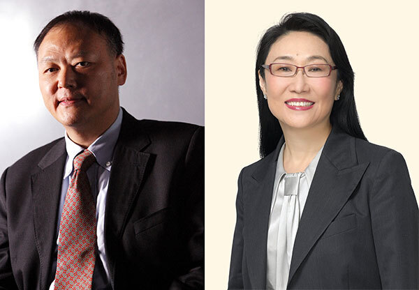 Peter Chou a Cher Wang