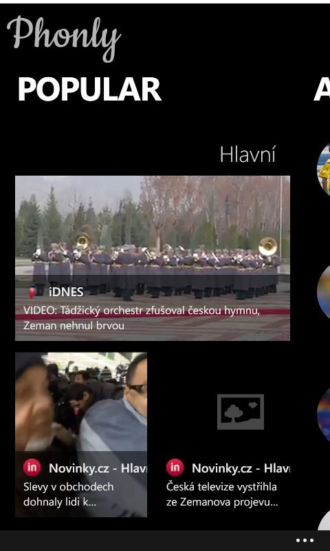 Phonly pro Windows Phone