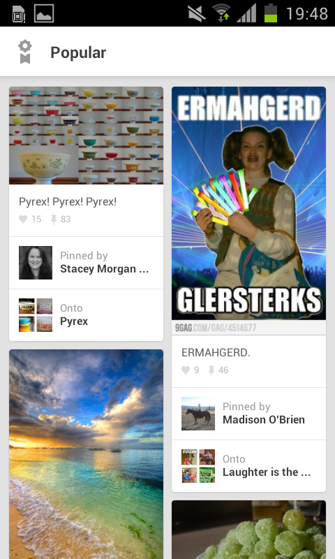 Pinterest pro Android