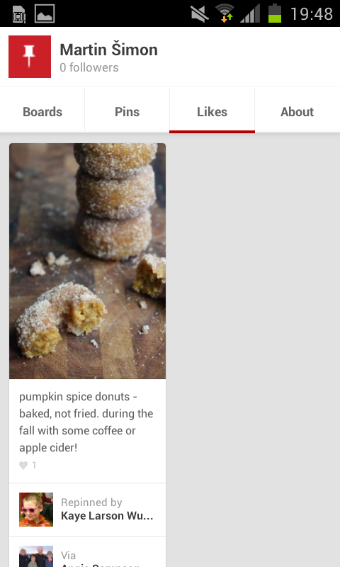 Pinterest pro Android