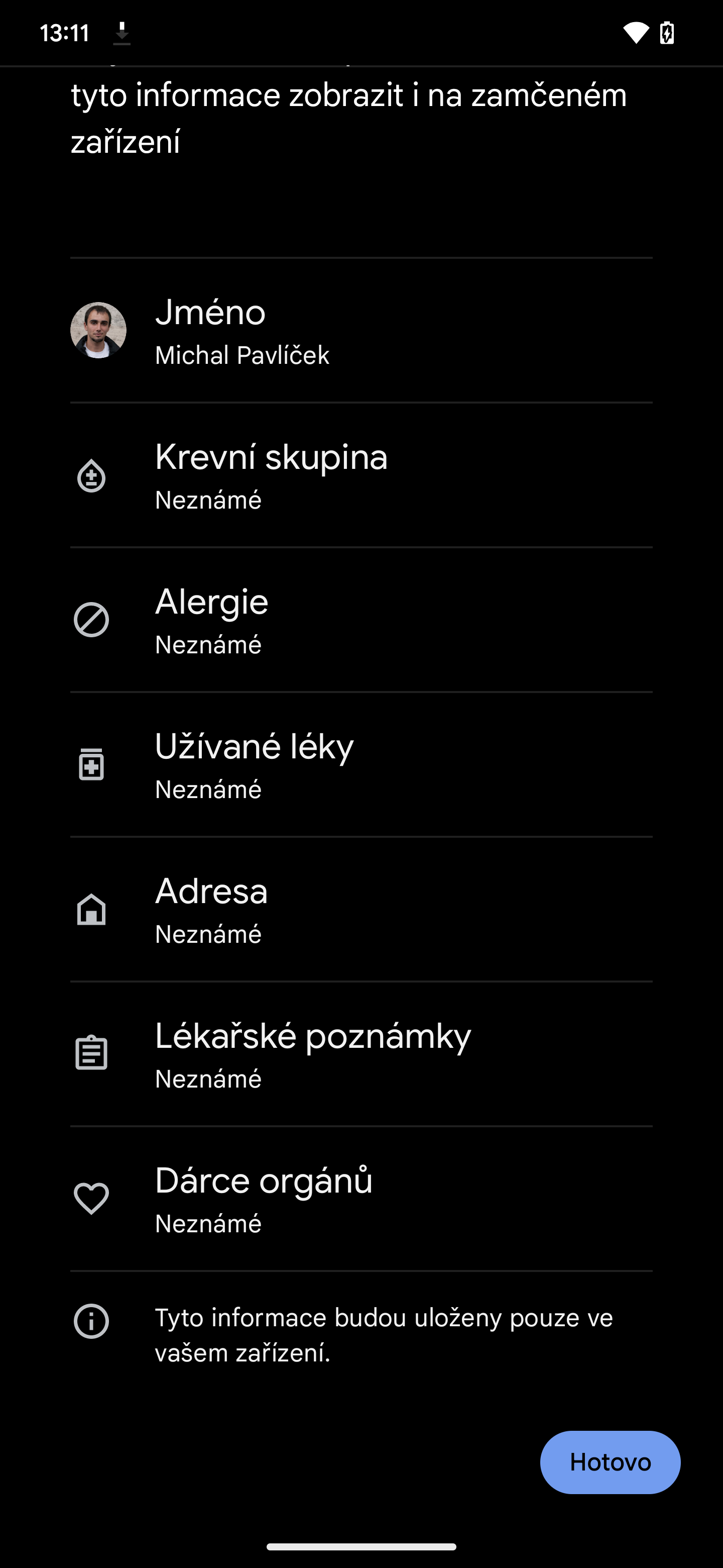 Pixel bezpečnostní funkce