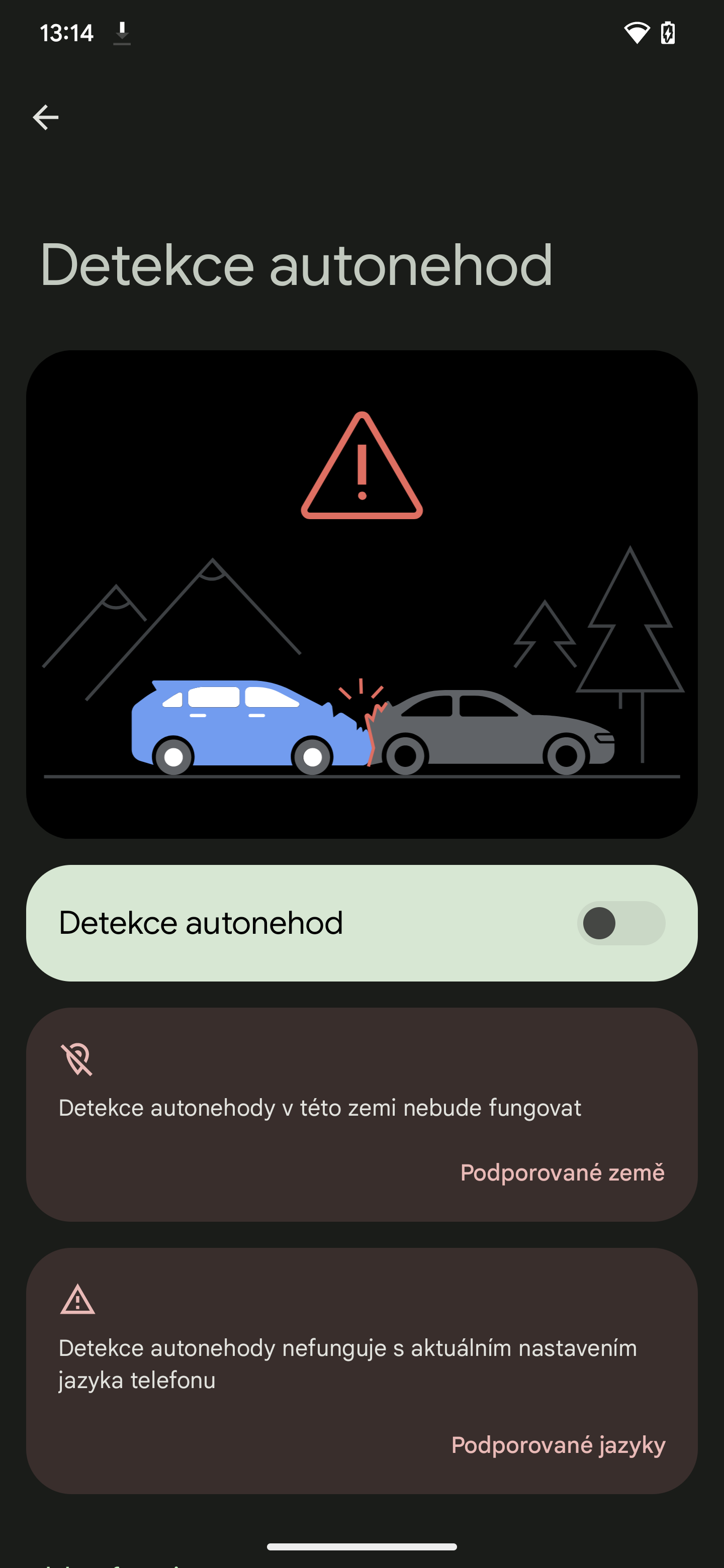 Pixel bezpečnostní funkce
