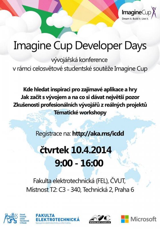 Plakát Imagine Cup Developers Day